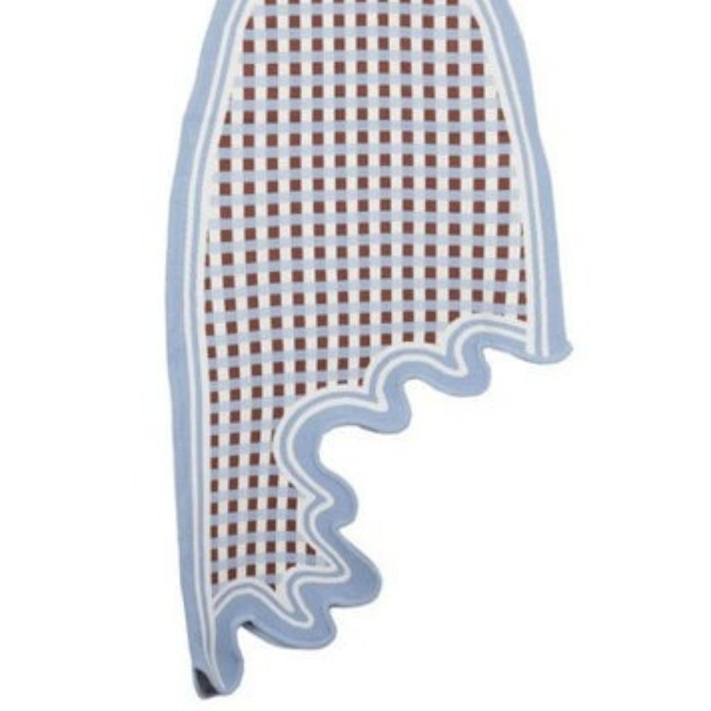 Ph5 Lydia Wavy Asymmetric Dress Blue Multicolor - S — image 2 of 6